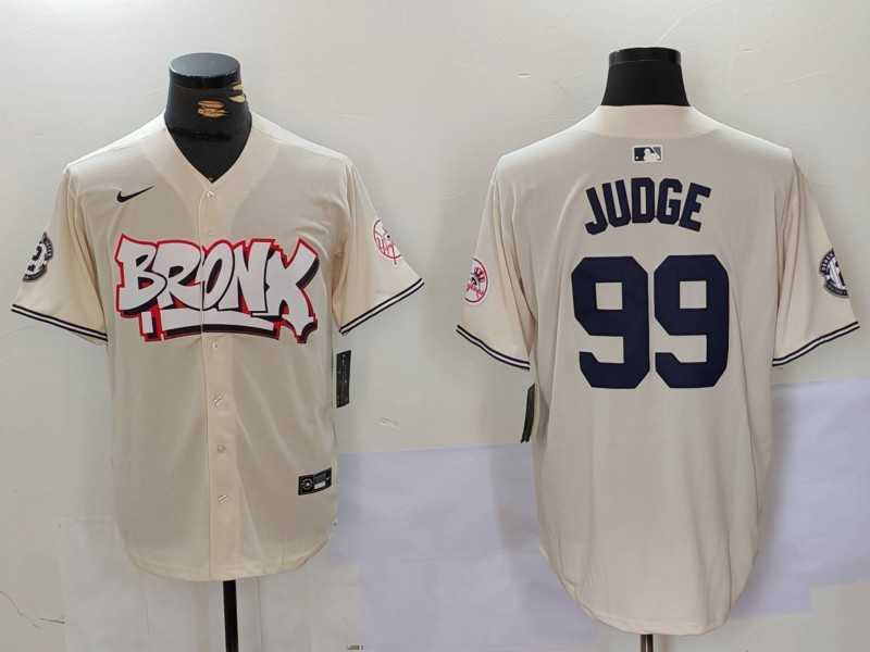 Men's New York Yankees #99 Aaron Judge Cream Limited Stitched Baseball Jersey,We sell and wholesale Men's New York Yankees #99 Aaron Judge Cream Limited Stitched Baseball Jersey on line form chian!